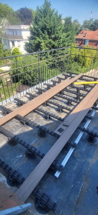 réalisation d’une terrasse en composite à Strasbourg Réalisation d'une terrasse en composite à Strasbourg