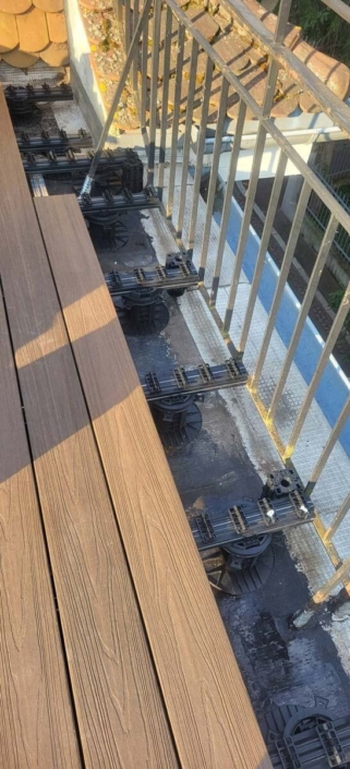 réalisation d’une terrasse en composite à Strasbourg Réalisation d'une terrasse en composite à Strasbourg